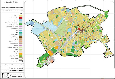 دانلود نقشه اتوکد شهر دامغان