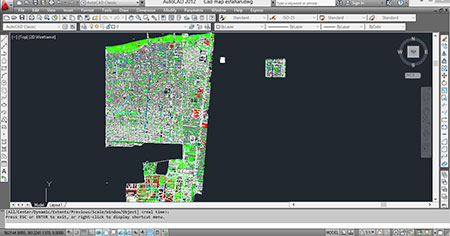 دانلود نقشه اتوکد شهر اصفهان